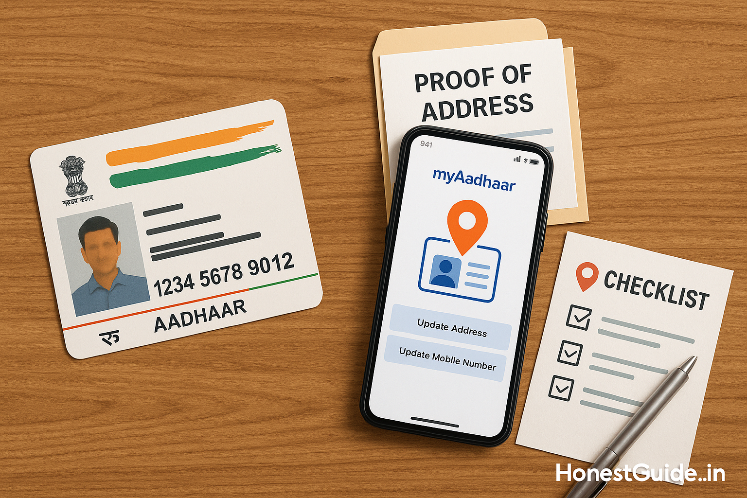 Aadhaar Address/Phone Update: Accepted Proofs & Fast Steps